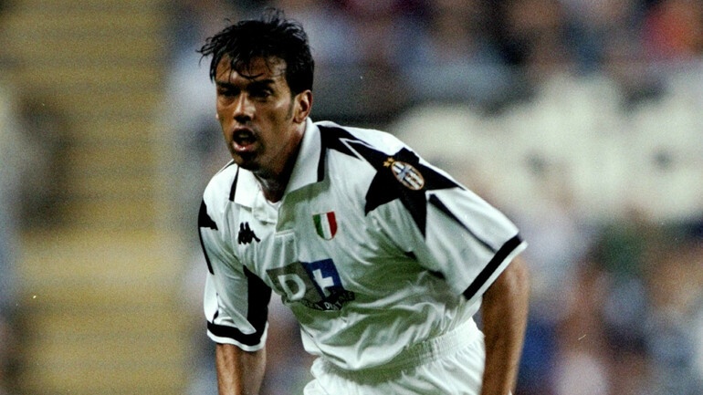 Daniel Fonseca ai tempi della Juventus