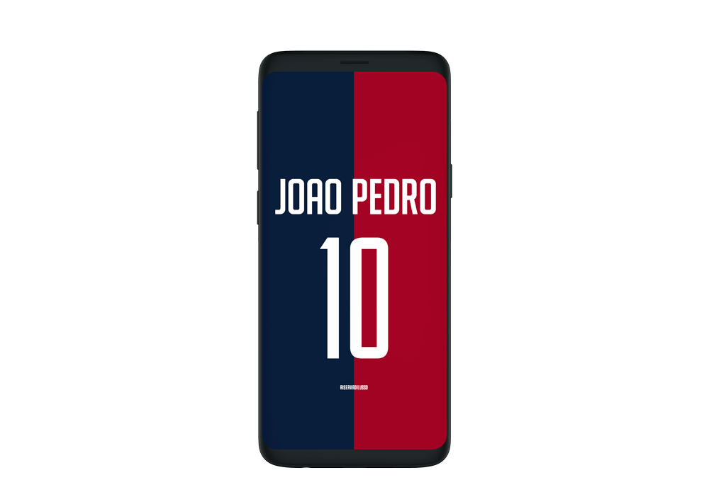 sfondo maglia joao pedro cagliari riserva di lusso