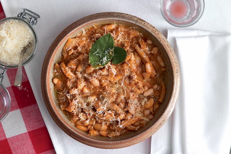 Trippa e fagioli cibo preferito icardi Trippa e fagioli