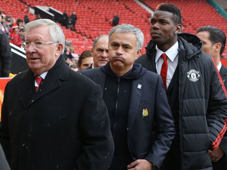 Ferguson, Mourinho e Pogba