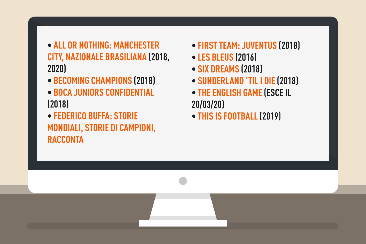 migliori serie tv documentari calcio riserva di lusso