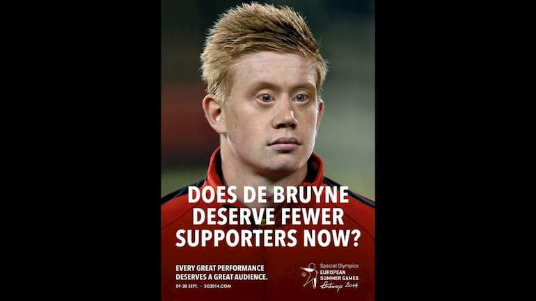 kevin de bruyne curiosità Special Olympics kevin de bruyne curiosità Special Olympics