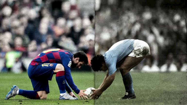 Leo Messi e Maradona Leo Messi e Maradona