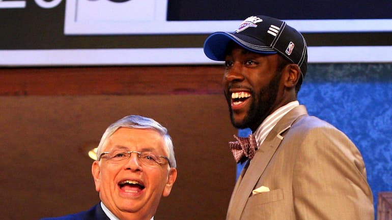James Harden e David Stern