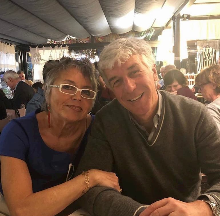 La celebre Giuliana e Gian Piero Gasperini (Foto: Gianluca Di Marzio)