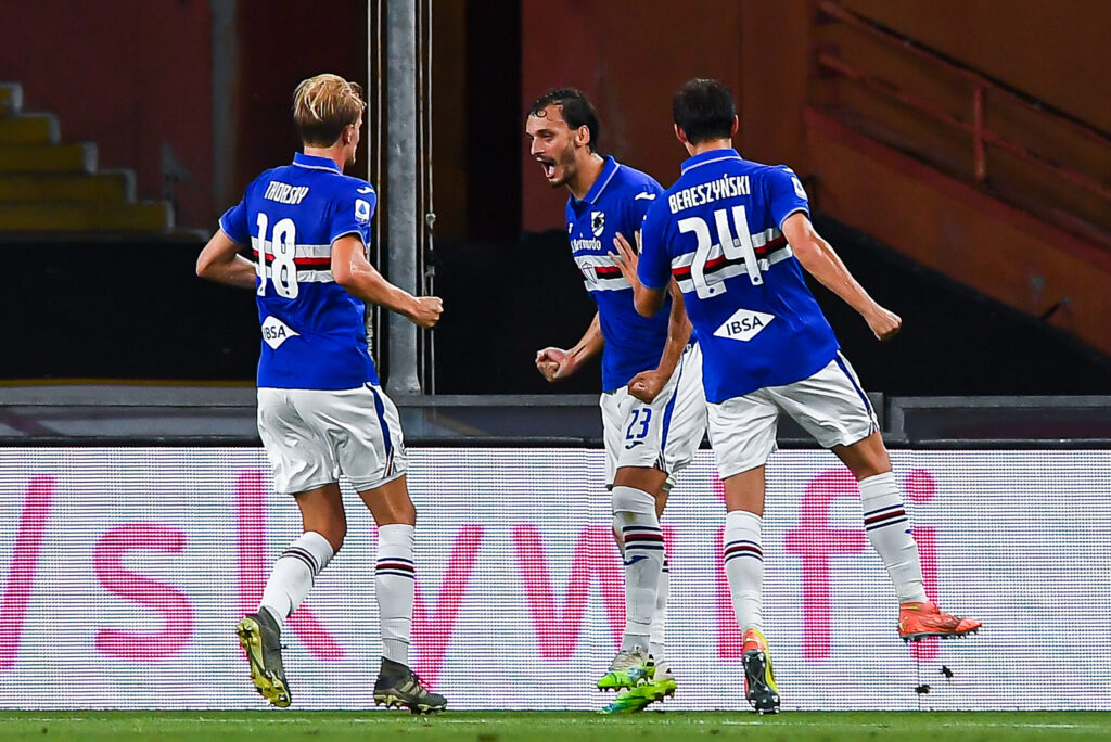Genoa Sampdoria Gabbiadini