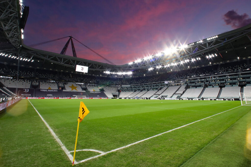 Tramonto all'Allianz Stadium