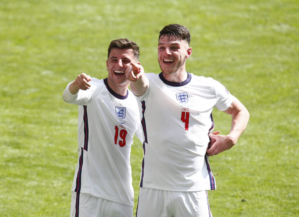 Declan Rice e Mason Mount