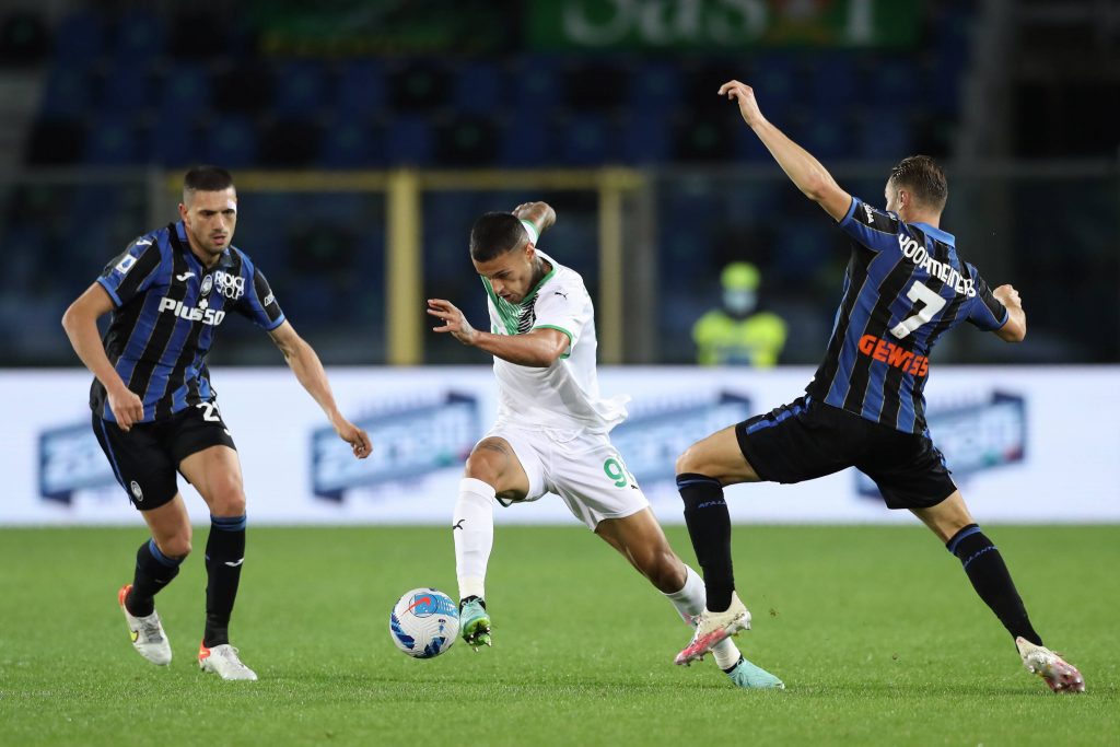 Koopmeiners in azione con l'Atalanta