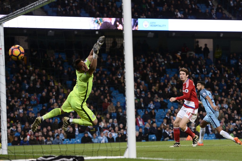 De Roon segna per il Middlesbrough il gol del pari contro il Manchester City