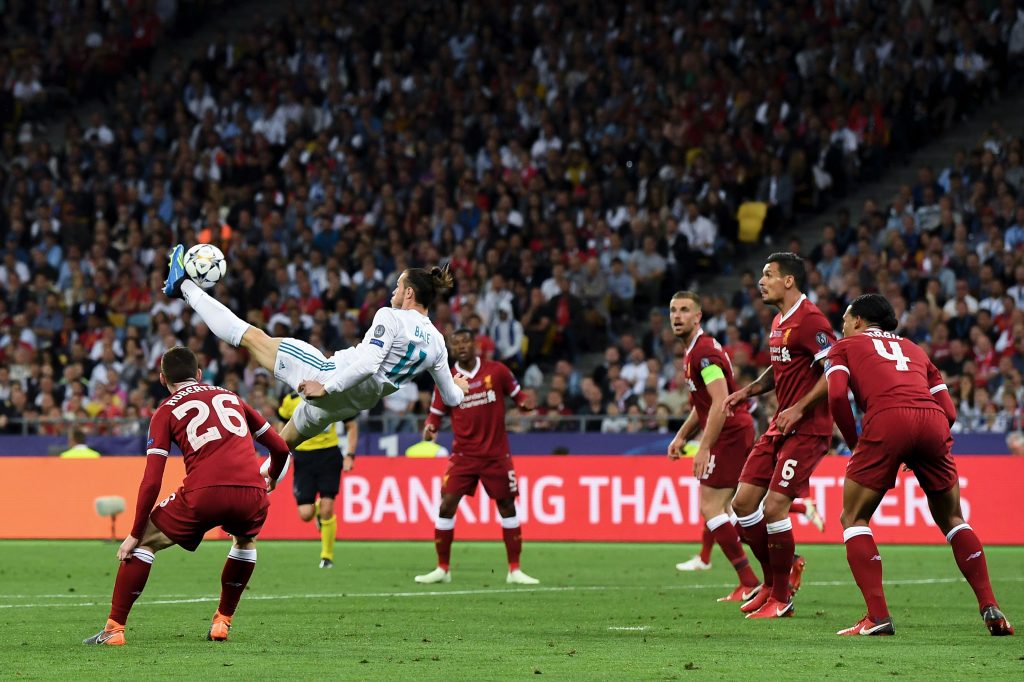 Gol di Bale, finale di Champions del 2018