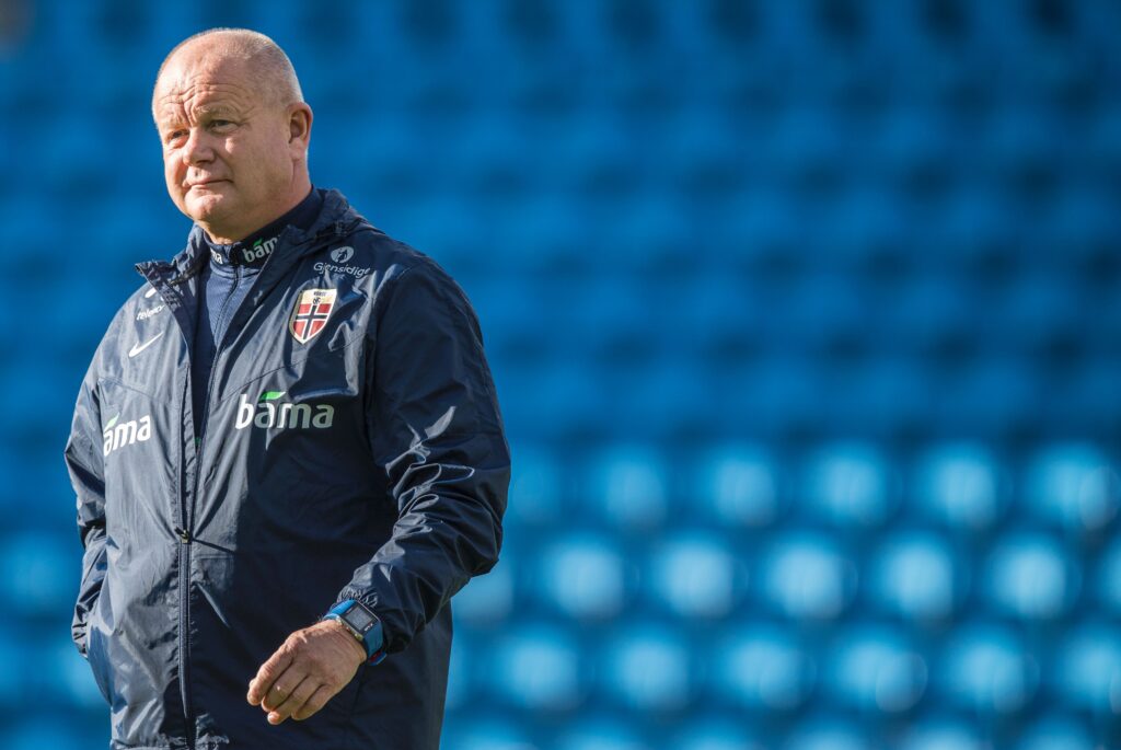 Per-Mathias Hogmo l'allenatore dell'Hacken, vincitore in Allsvenskan