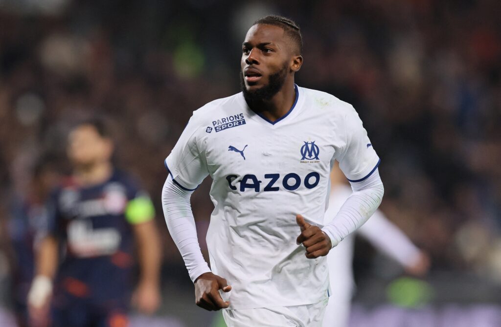 Nuno Tavares in azione con la maglia del Marsiglia