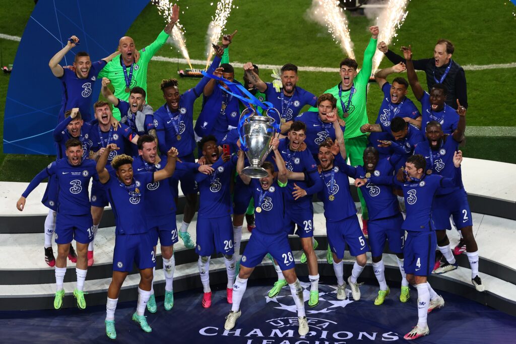 Il Chelsea alza la Champions League nel 2021 dopo una finale tutta targata Premier League