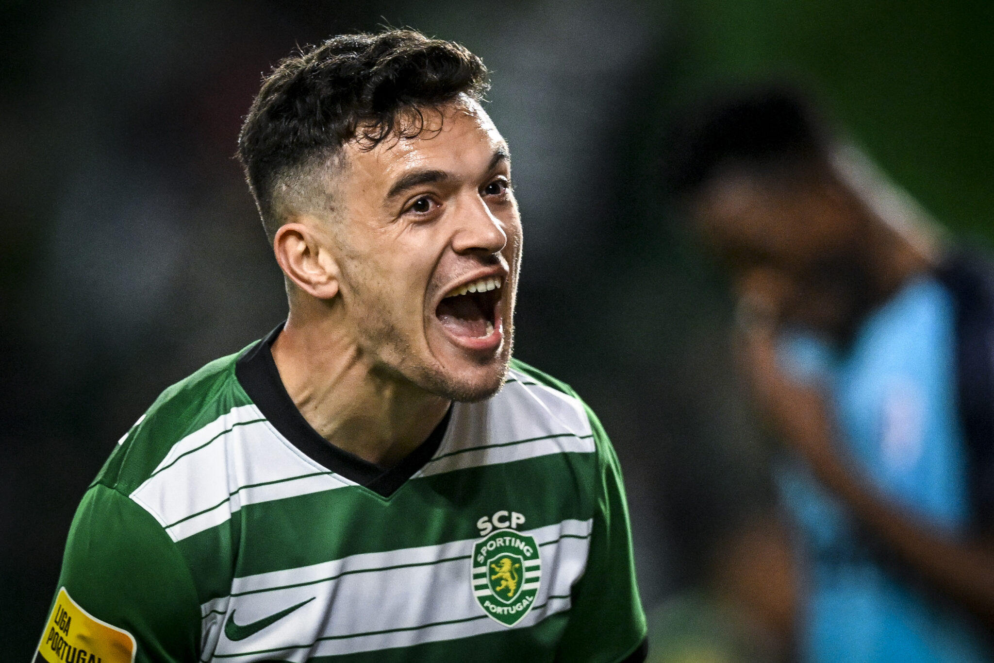 Goncalves festeggia un gol in Liga Portugal